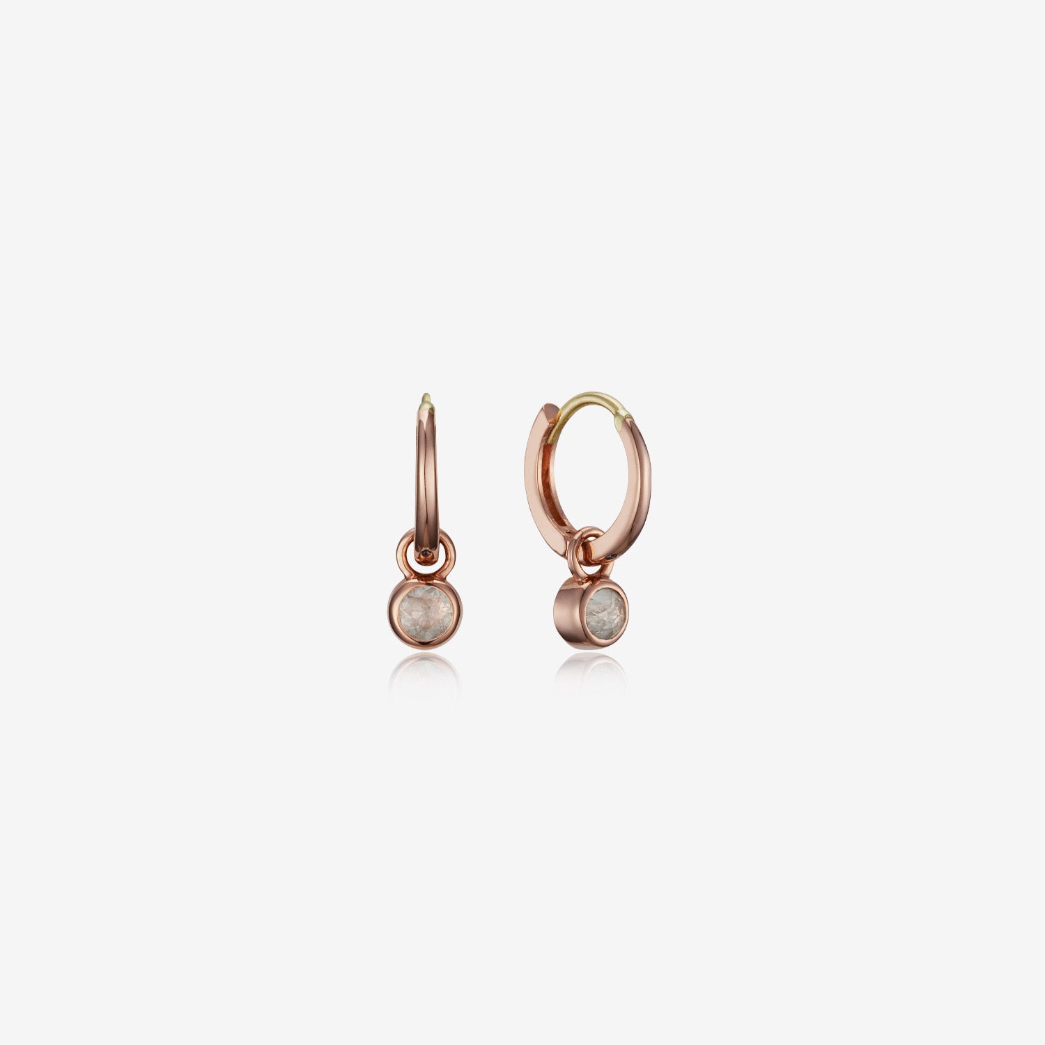 [April Birthstone] Debon D.D Gold Earring - DIDIER DUBOT