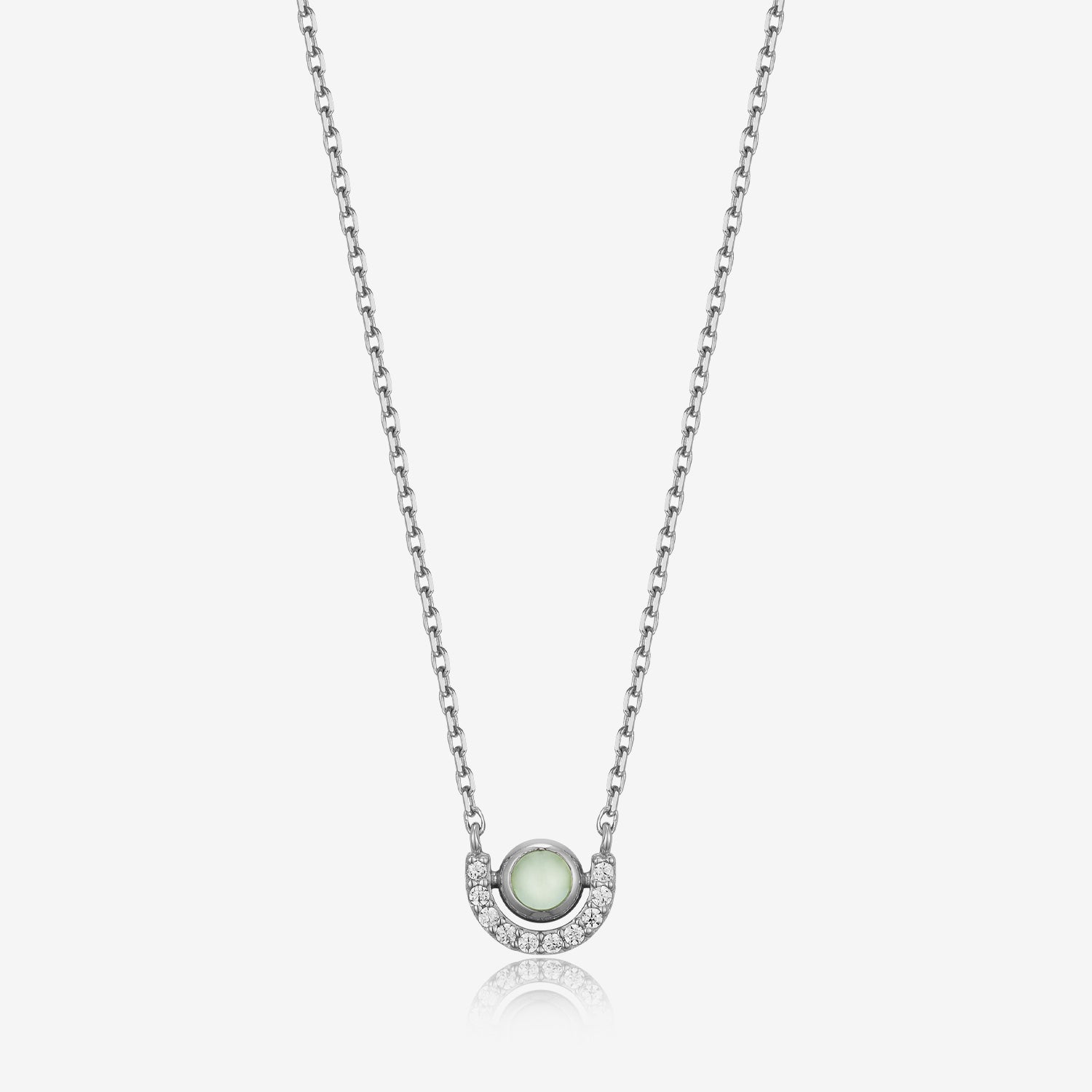 [August Birthstone] Debon D.D Silver Necklace - DIDIER DUBOT