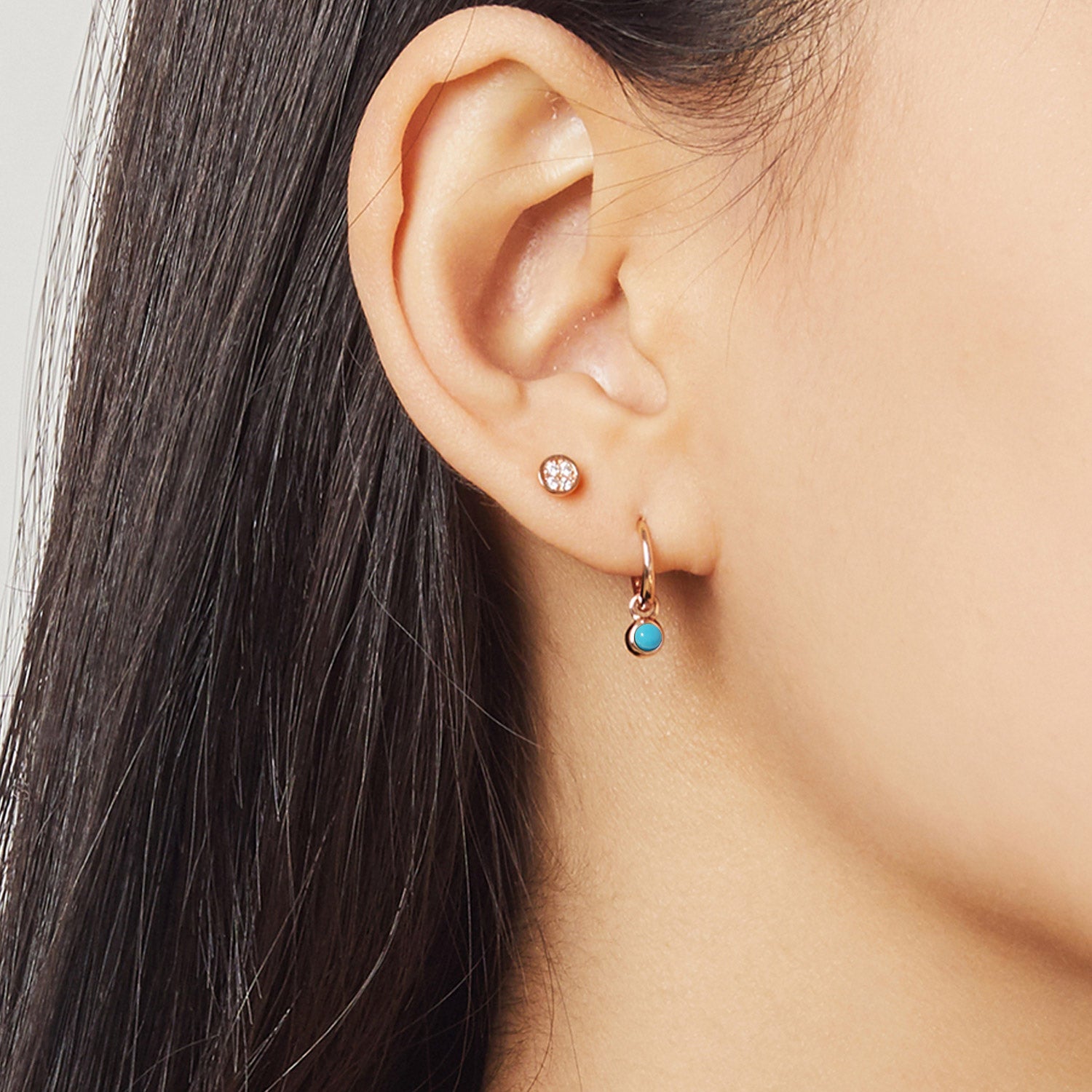 [December Birthstone] Debon D.D Gold Earring - DIDIER DUBOT