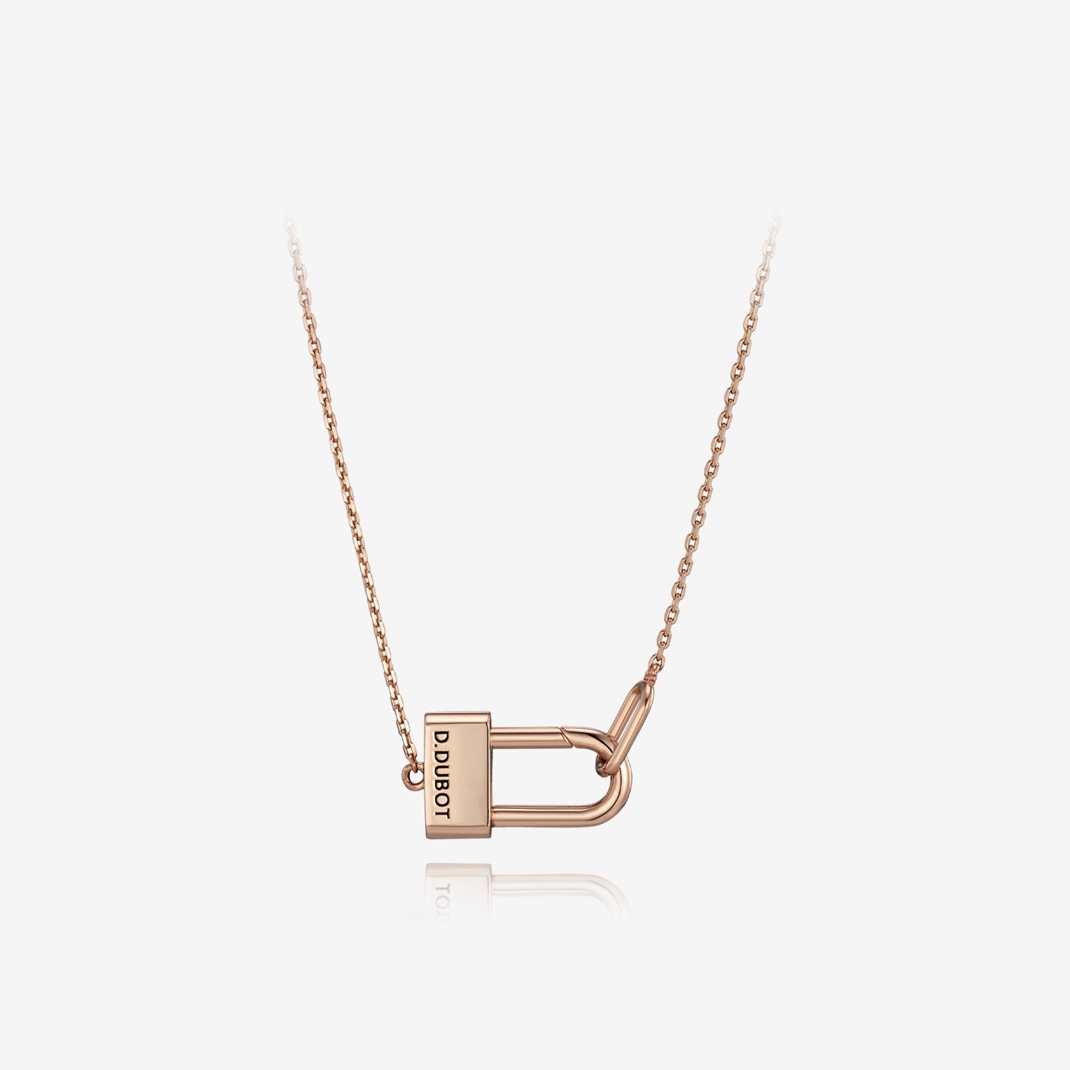 Dual D.D Gold Necklace - DIDIER DUBOT