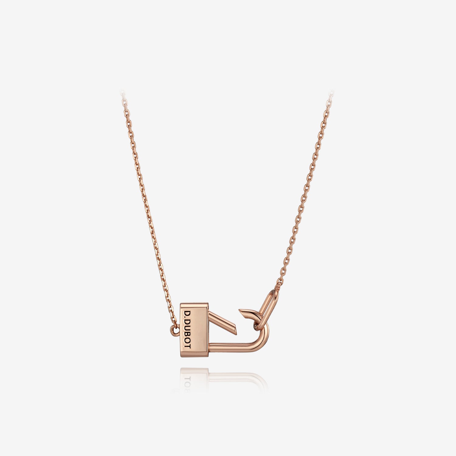 Dual D.D Gold Necklace - DIDIER DUBOT