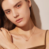 Dual D.D Gold Necklace - DIDIER DUBOT