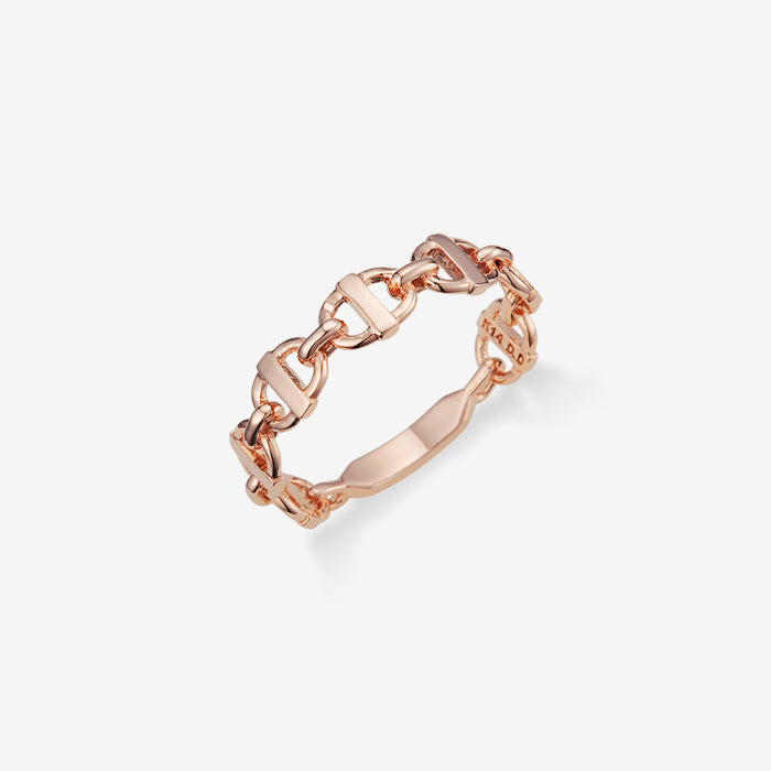 Dual D.D Gold Ring - DIDIER DUBOT