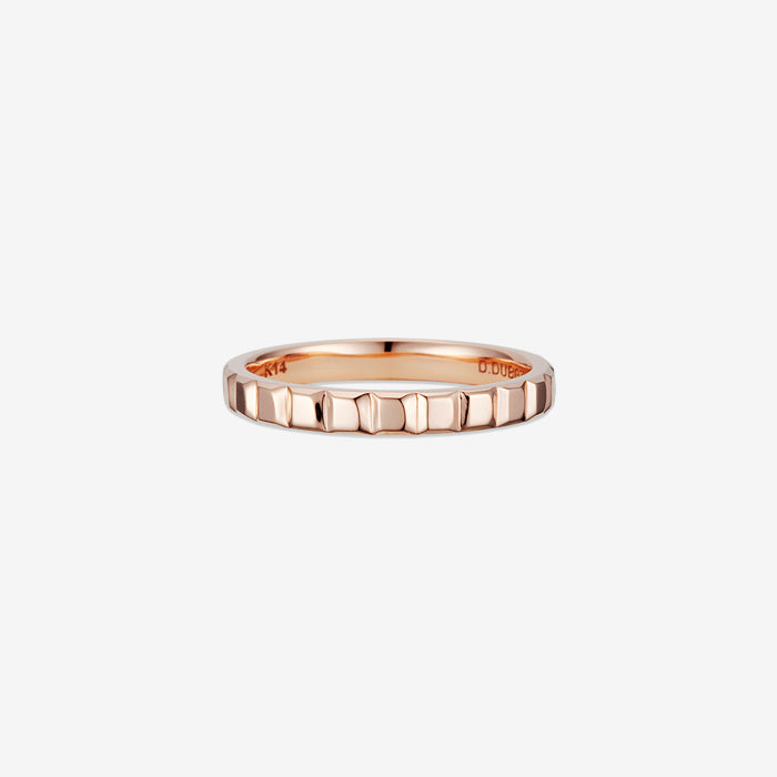 Dual D.D Gold Ring - DIDIER DUBOT