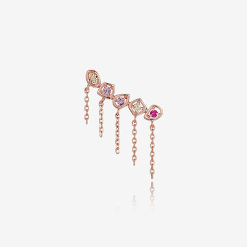 Miss. Doux Gold One-sided Earring JDRER3S019P