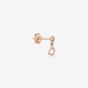 Miss. Doux Gold One-sided Earring JDRER3S054S