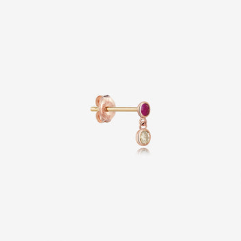 Miss. Doux Gold One-sided Earring JDRER3S069P