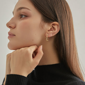 Sensuelle Gold Earring JDSEGXF034S