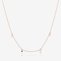 Miss. Doux Gold Necklace - DIDIER DUBOT