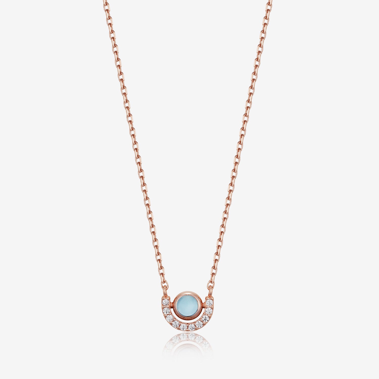 [November Birthstone] Debon D.D Silver Necklace - DIDIER DUBOT