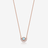 [November Birthstone] Debon D.D Silver Necklace - DIDIER DUBOT