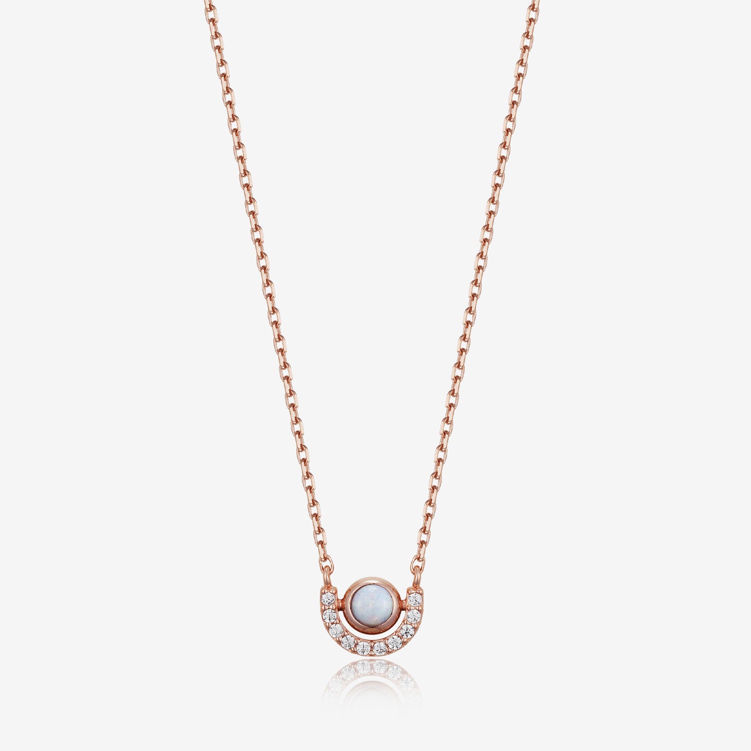 [October Birthstone] Debon D.D Silver Necklace - DIDIER DUBOT