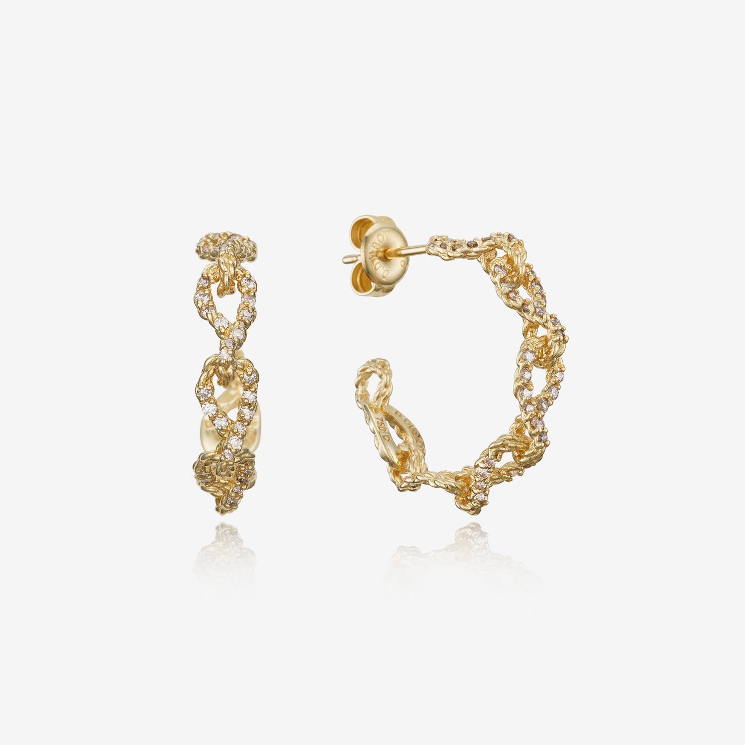Sensuelle Gold Earring - DIDIER DUBOT