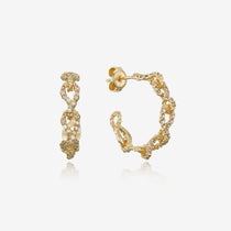 Sensuelle Gold Earring - DIDIER DUBOT