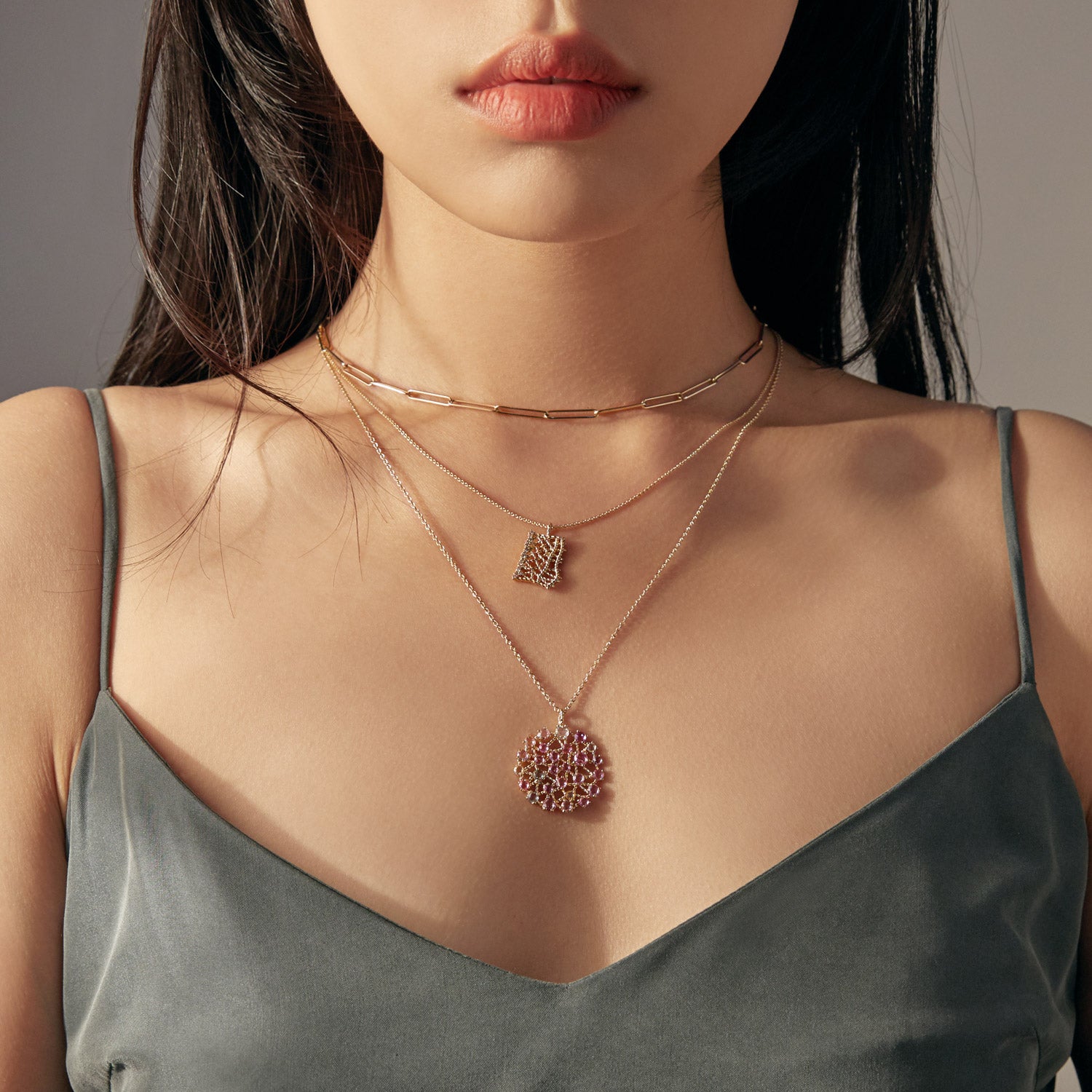 Sensuelle Gold Necklace - DIDIER DUBOT