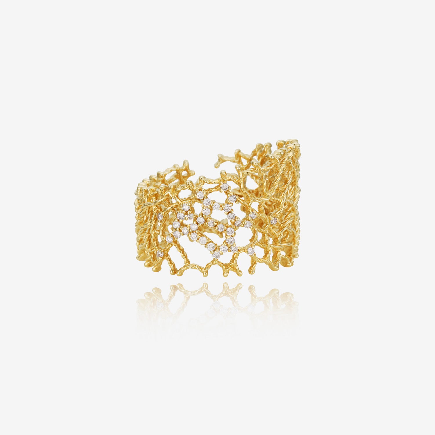 Sensuelle Gold Ring - DIDIER DUBOT