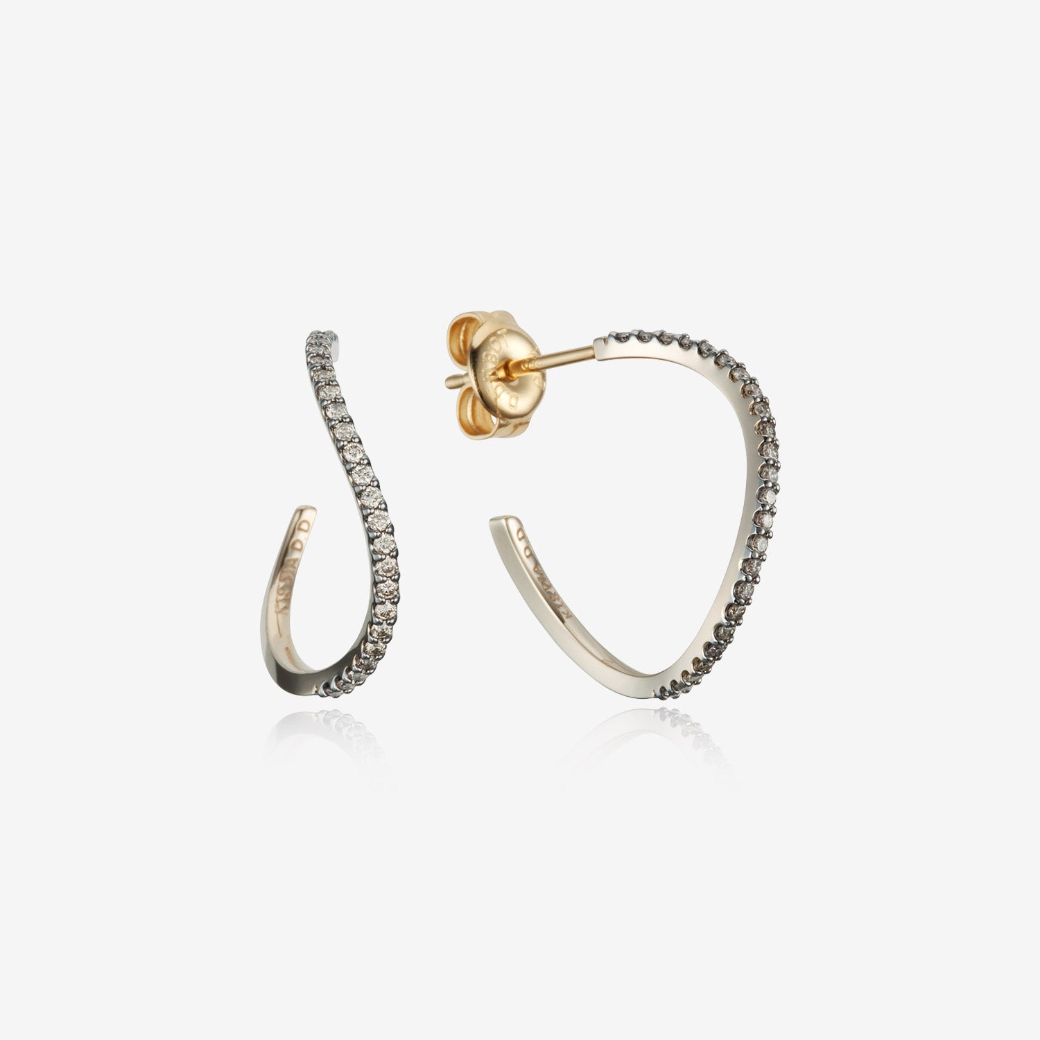 Sensuelle Mariage Gold Earring - DIDIER DUBOT