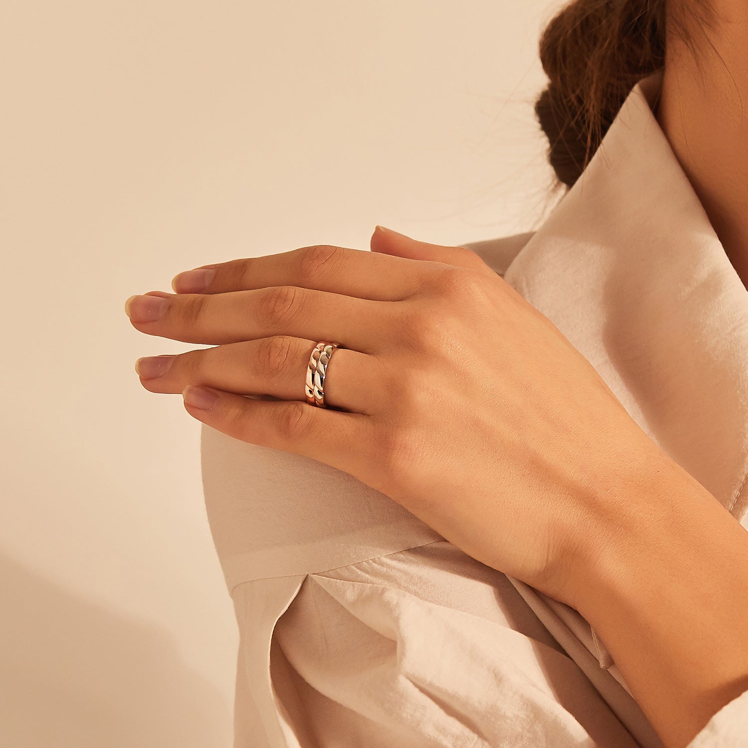 Sensuelle Mariage Gold Ring - DIDIER DUBOT