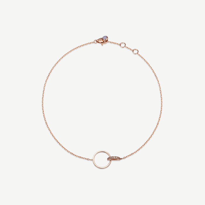 Signature. D Gold Anklet - DIDIER DUBOT