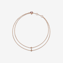 Signature. D Gold Anklet - DIDIER DUBOT